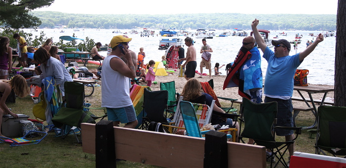 Summer at Higgins Lake