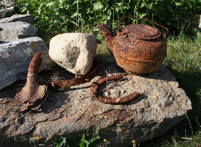 Rusty artifacts